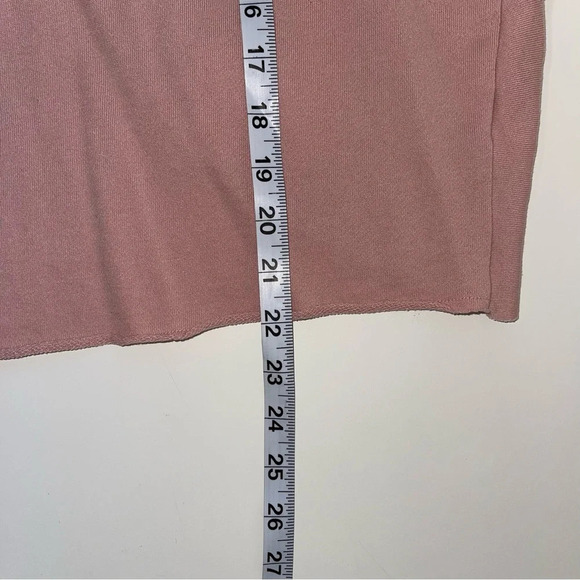 Maurices Light Pink Open Twist Back Crew Neck Sweatshirt Medium Women’s - Picture 8 of 11